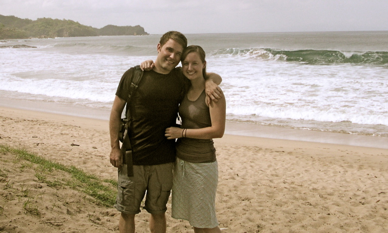 Scott and Steph in Nicaragua 2009